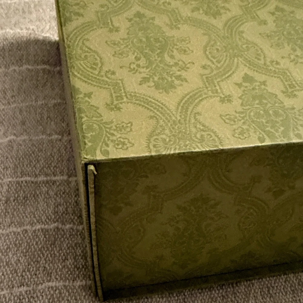 Gucci authentic Olive Green Decorative Box